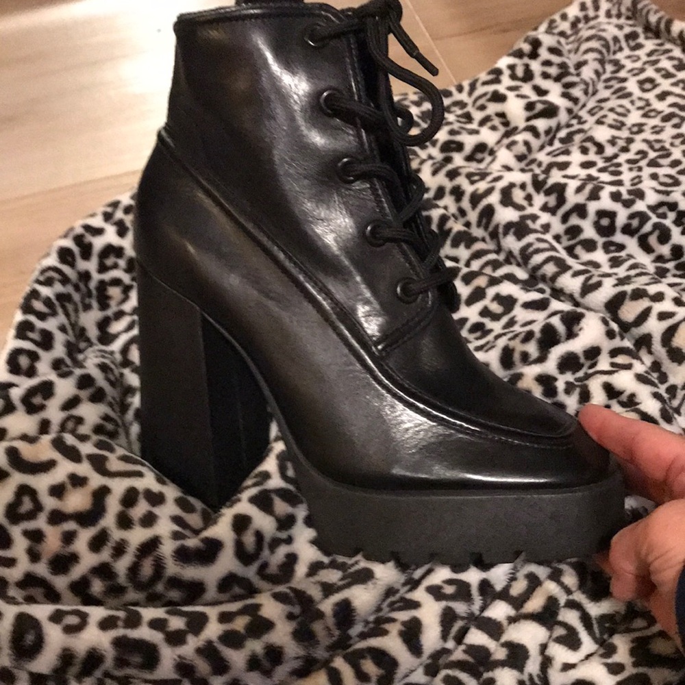 Schultz Black Ankle Boots